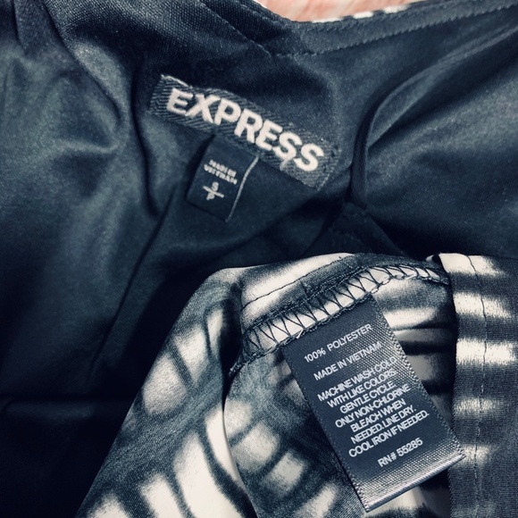 SOLD EUC Express Striped Mini Dress S - Picture 7 of 8